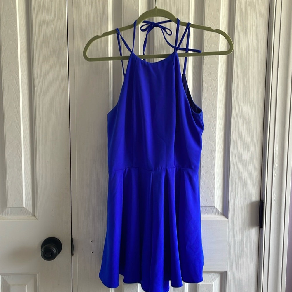 Twig By Petal Boutique Blue Romper, Size XS